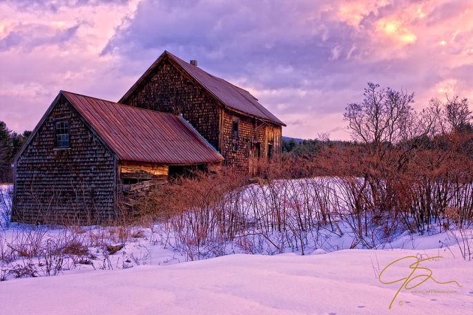 Abandoned Farmhouse, Winter